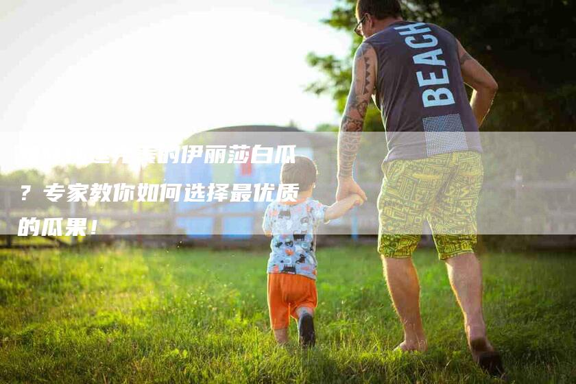 如何挑选完美的伊丽莎白瓜？专家教你如何选择最优质的瓜果！-家政服务网