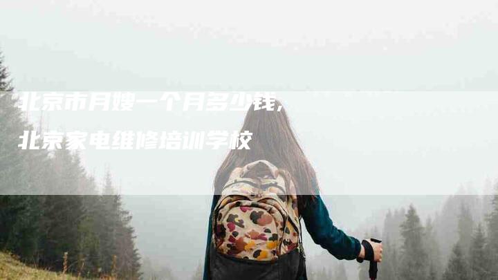 北京市月嫂一个月多少钱,北京家电维修培训学校-家政服务网