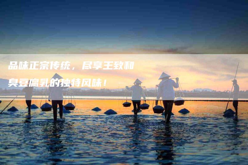 品味正宗传统，尽享王致和臭豆腐乳的独特风味！-家政服务网