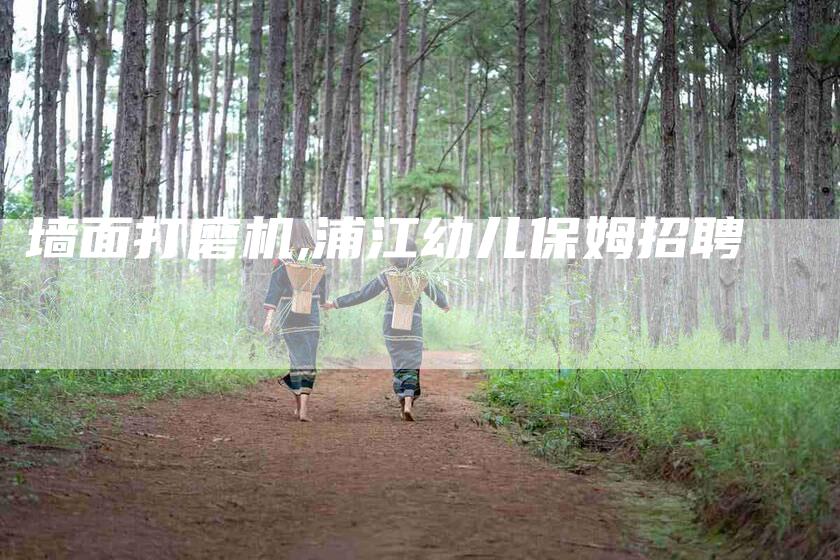 墙面打磨机,浦江幼儿保姆招聘-家政服务网