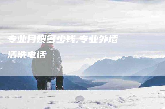 专业月嫂多少钱,专业外墙清洗电话-家政服务网