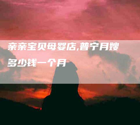 亲亲宝贝母婴店,普宁月嫂多少钱一个月-家政服务网