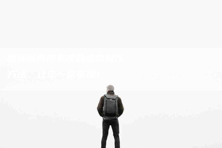 探秘陕西肉夹馍的卤肉制作方法,让您一次掌握!-家政服务网