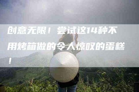 创意无限！尝试这14种不用烤箱做的令人惊叹的蛋糕！-家政服务网