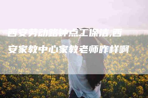 西安劳动路钟点工保洁,西安家教中心家教老师咋样啊-家政服务网