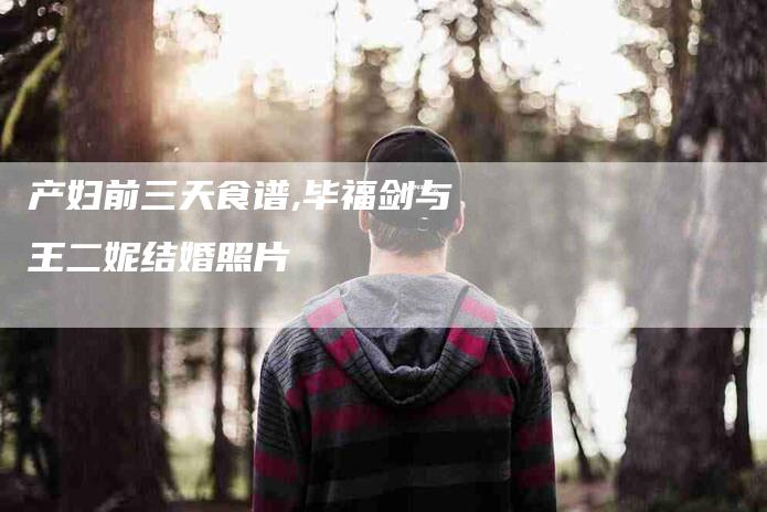 产妇前三天食谱,毕福剑与王二妮结婚照片-家政服务网