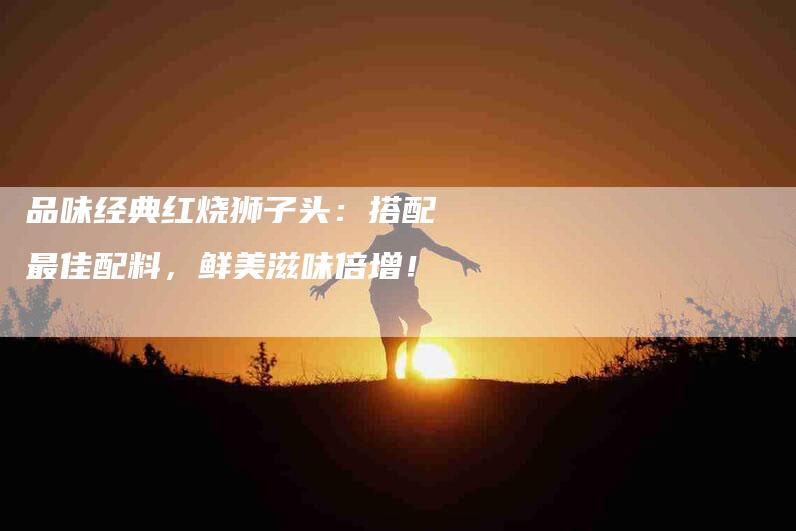 品味经典红烧狮子头：搭配最佳配料，鲜美滋味倍增！-家政服务网