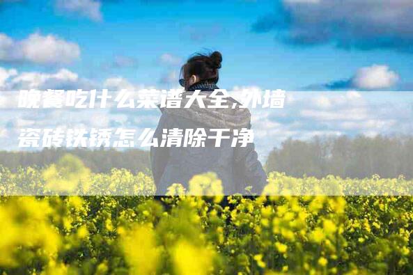 晚餐吃什么菜谱大全,外墙瓷砖铁锈怎么清除干净-家政服务网