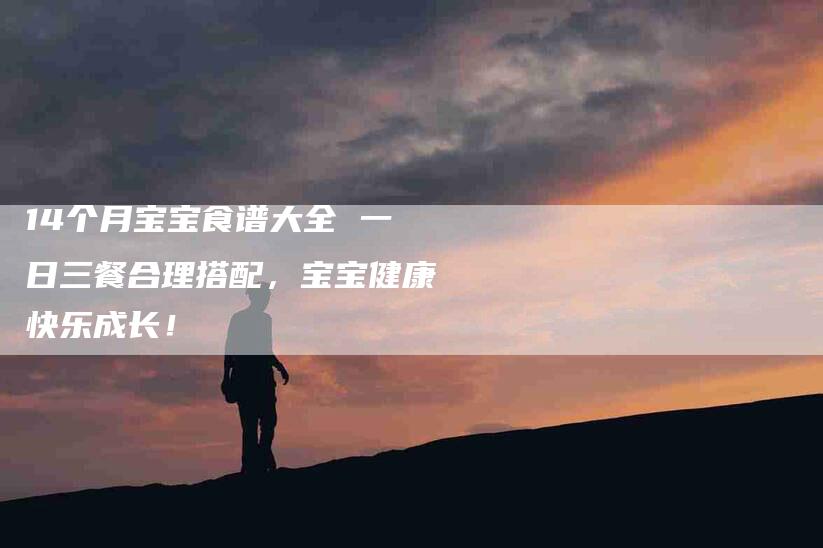14个月宝宝食谱大全 一日三餐合理搭配，宝宝健康快乐成长！-家政服务网