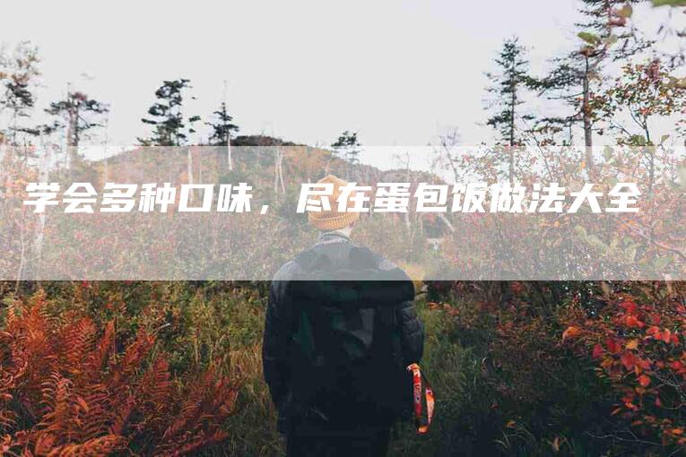 学会多种口味，尽在蛋包饭做法大全
