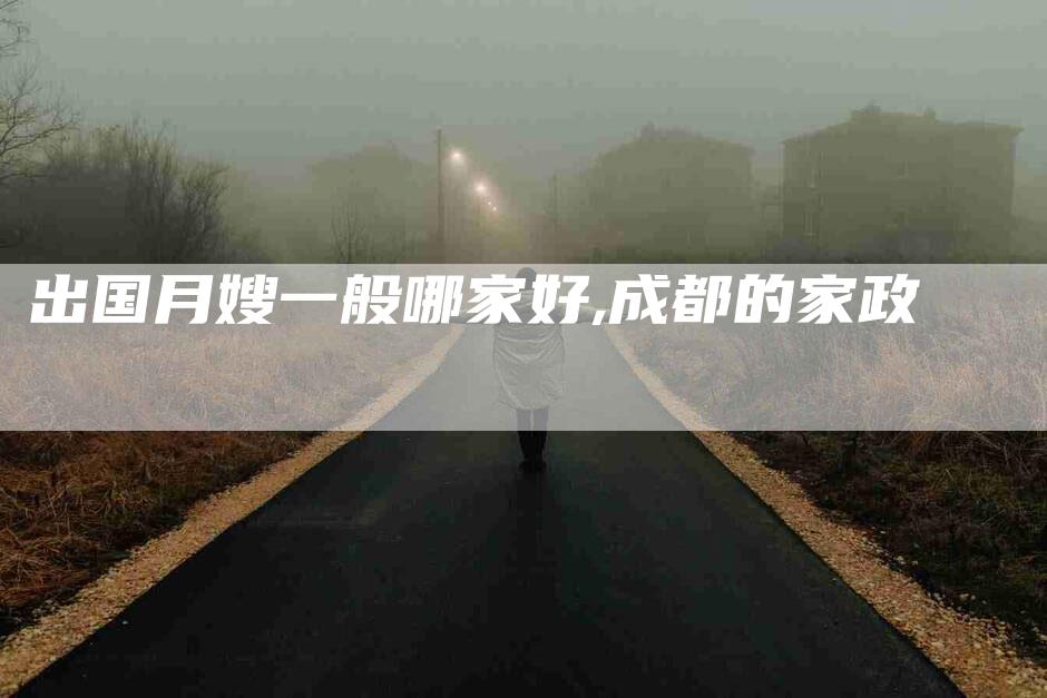 出国月嫂一般哪家好,成都的家政
