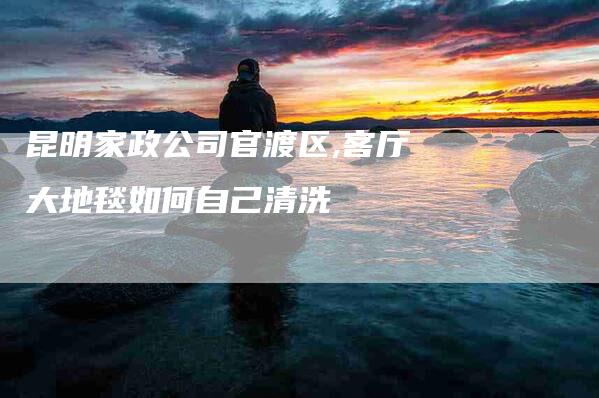昆明家政公司官渡区,客厅大地毯如何自己清洗