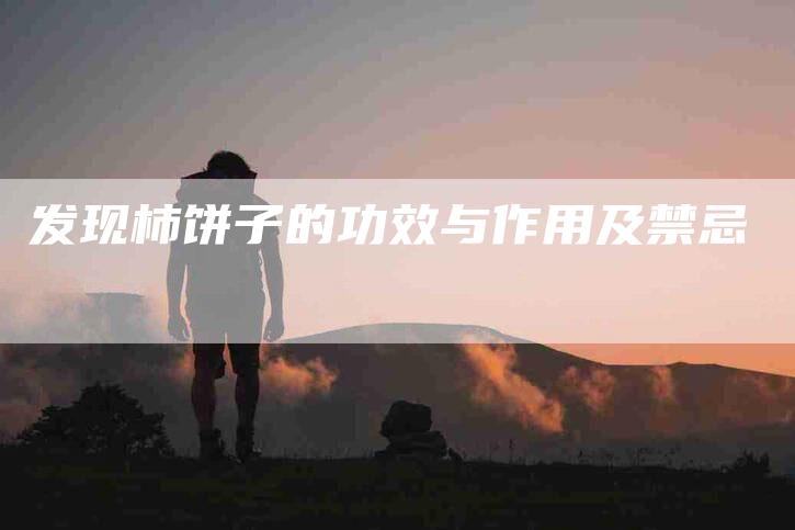 发现柿饼子的功效与作用及禁忌-家政服务网