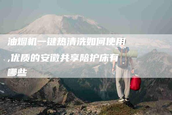 油烟机一键热清洗如何使用,优质的安徽共享陪护床有哪些-家政服务网
