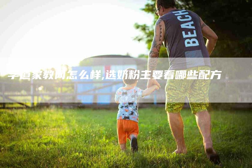 学道家教网怎么样,选奶粉主要看哪些配方-家政服务网