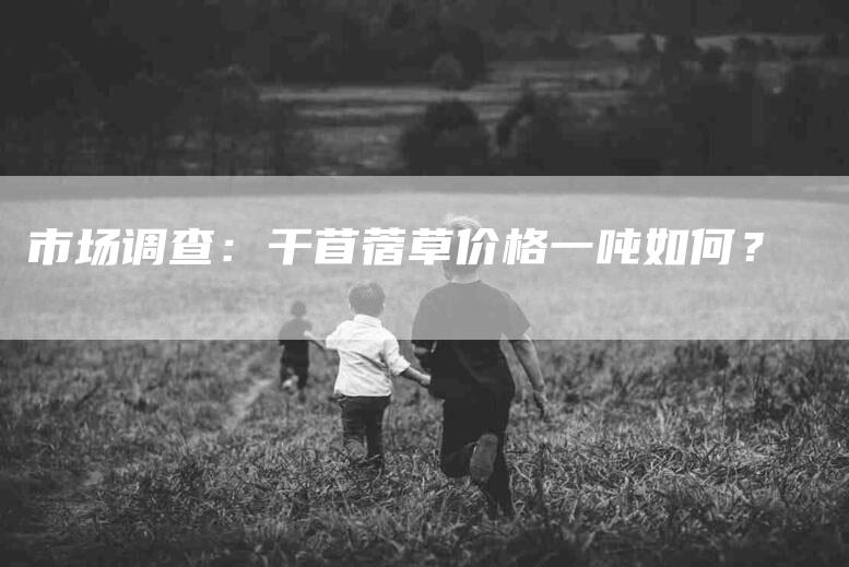 市场调查：干苜蓿草价格一吨如何？-家政服务网