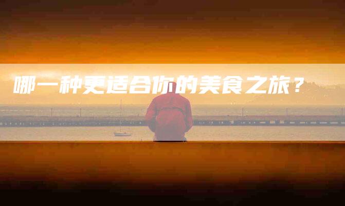 哪一种更适合你的美食之旅？