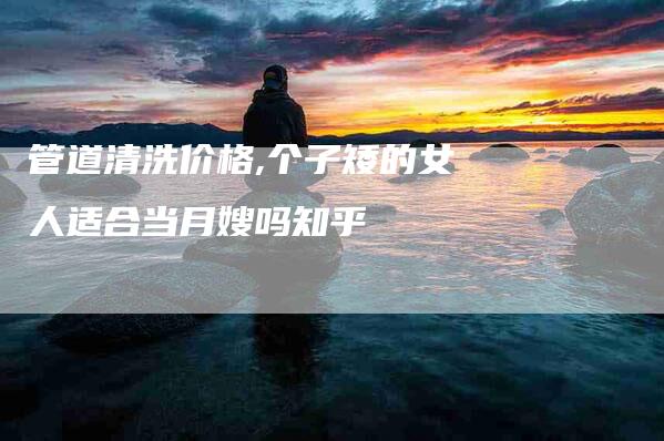 管道清洗价格,个子矮的女人适合当月嫂吗知乎-家政服务网