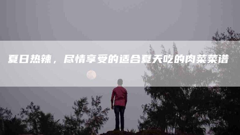 夏日热辣，尽情享受的适合夏天吃的肉菜菜谱-家政服务网