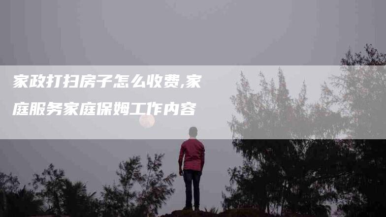 家政打扫房子怎么收费,家庭服务家庭保姆工作内容-家政服务网