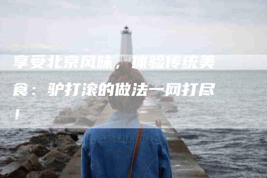 享受北京风味，体验传统美食：驴打滚的做法一网打尽！